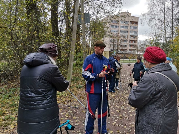 Мастер-класс по скандинавской ходьбе