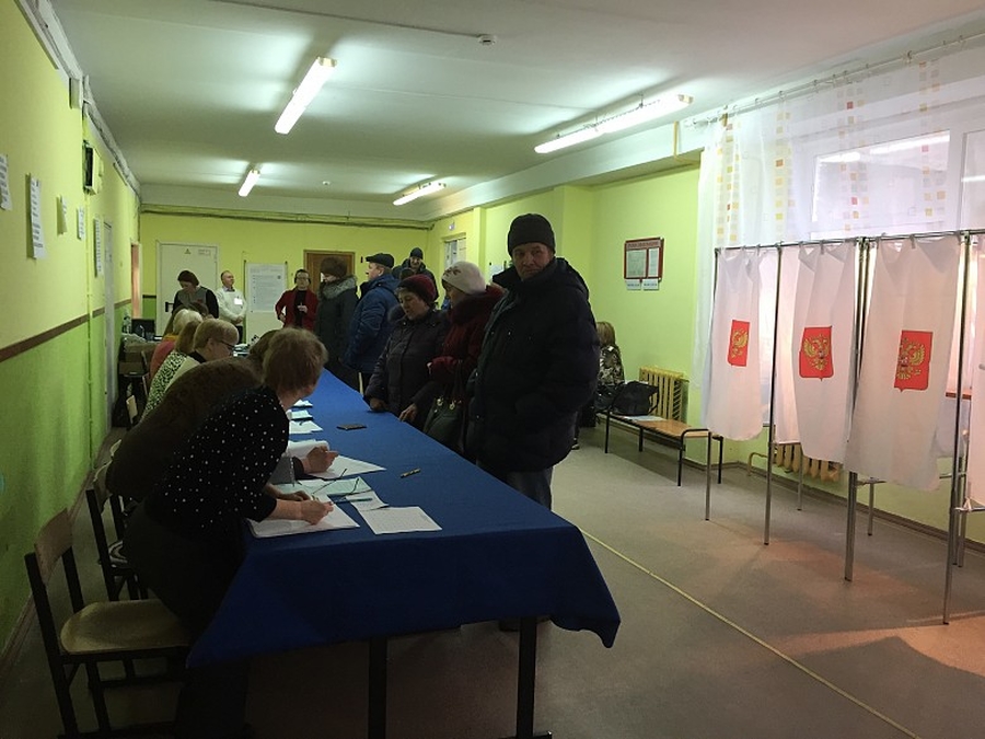 Гатчинский район проголосовал на выборах Президента России