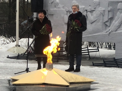 Митинги в честь 77-й годовщины освобождения города