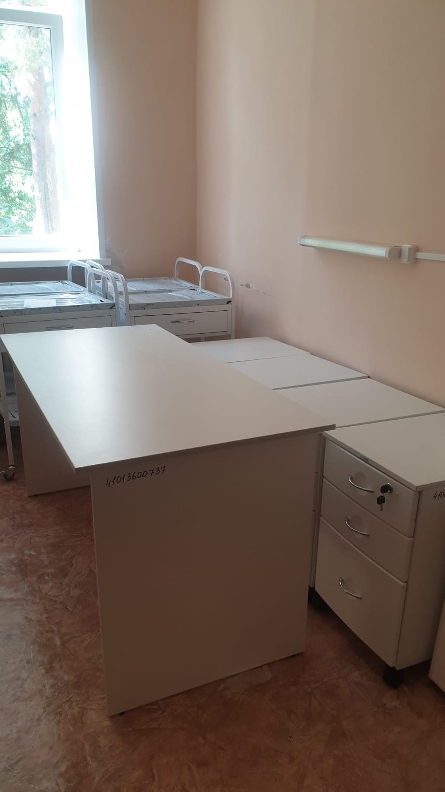 В поликлинике Вырицкой больницы  новая мебель