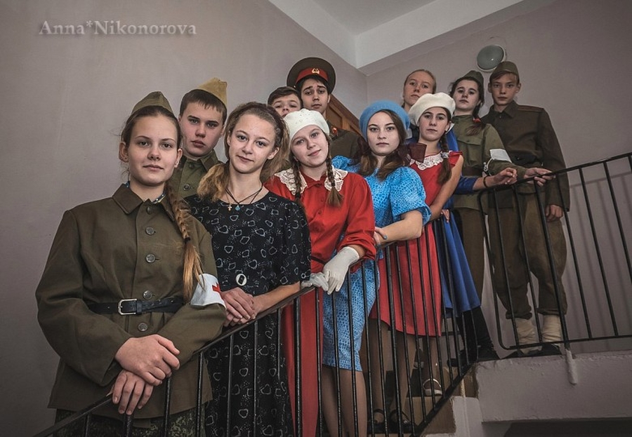Фотопроект школьников Пудости напомнил ветеранам о временах их молодости