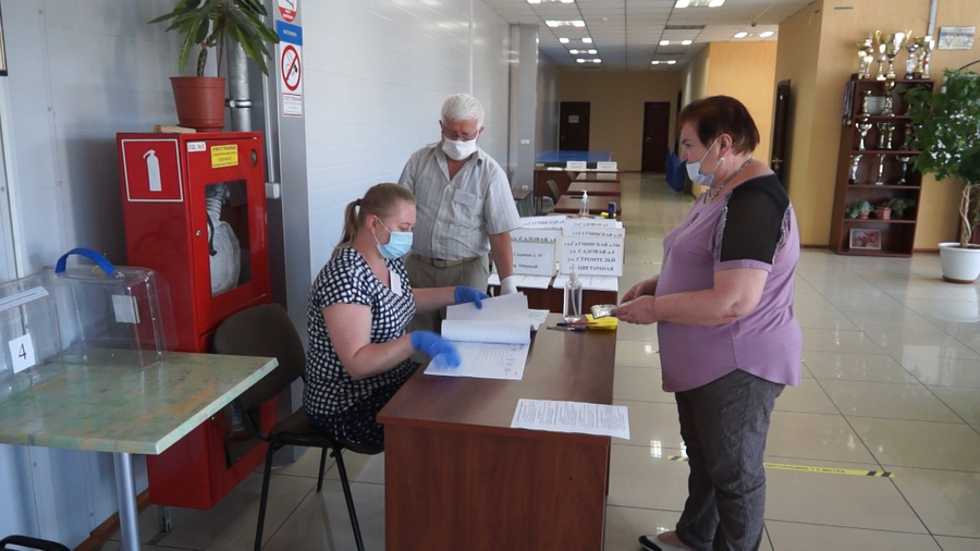 Лариса Пункина: «Голосование организовано со всеми мерами предосторожности»
