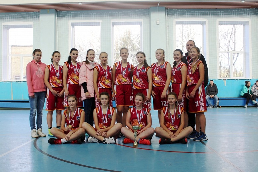 Гатчинские спортсменки - победительницы Первенства Ленинградской области по баскетболу