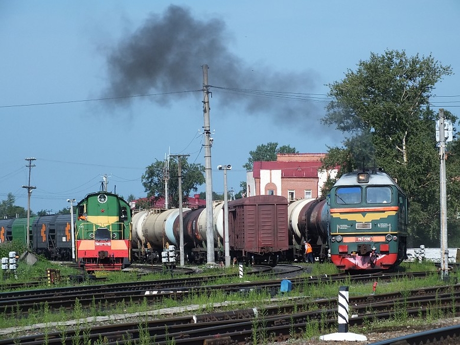 Переход на станции Гатчина-Товарная-Балтийская опасен для жизни