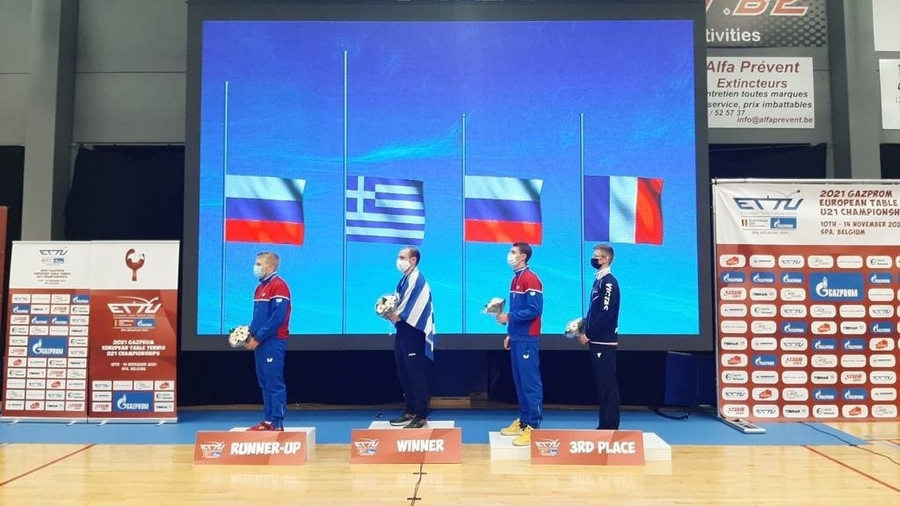 Теннисист из Гатчинского района Максим Гребнев стал призером первенства Европы