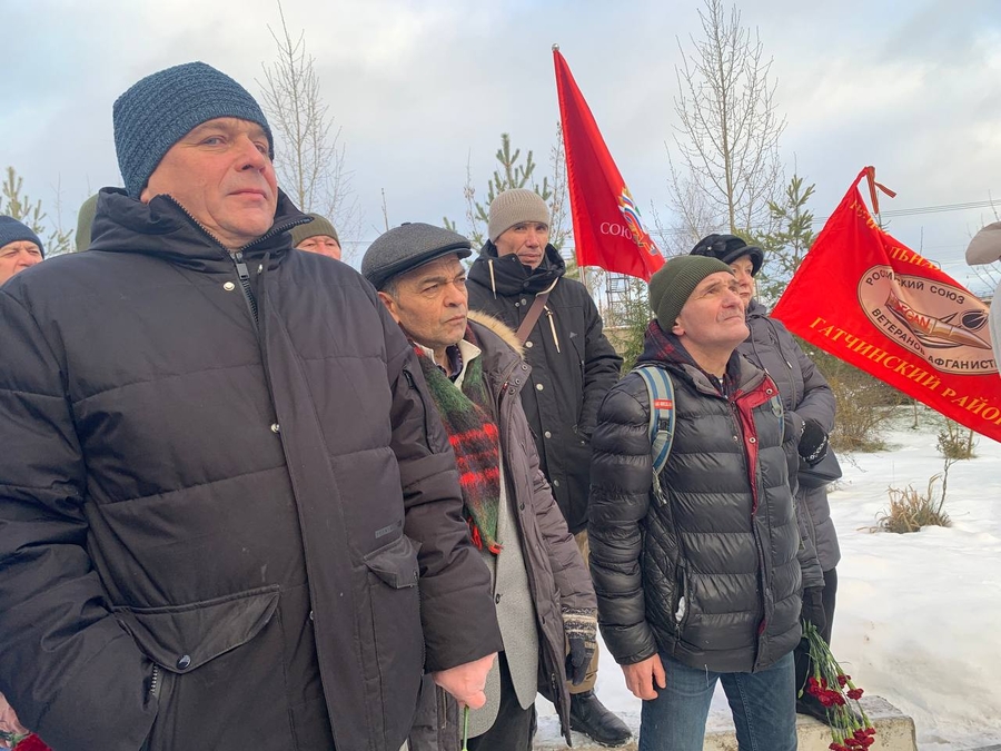 Аллея воинов-интернационалистов появилась в Гатчине