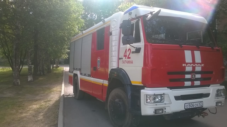 31 мая пожарные дважды выезжали на вызовы в Гатчине