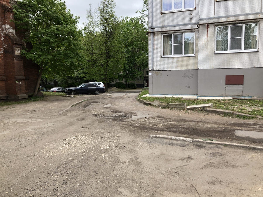  Двор на улице Володарского готовится к ремонту