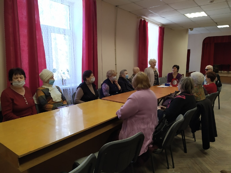 В Гатчине прошла встреча в литературной гостиной общества слепых