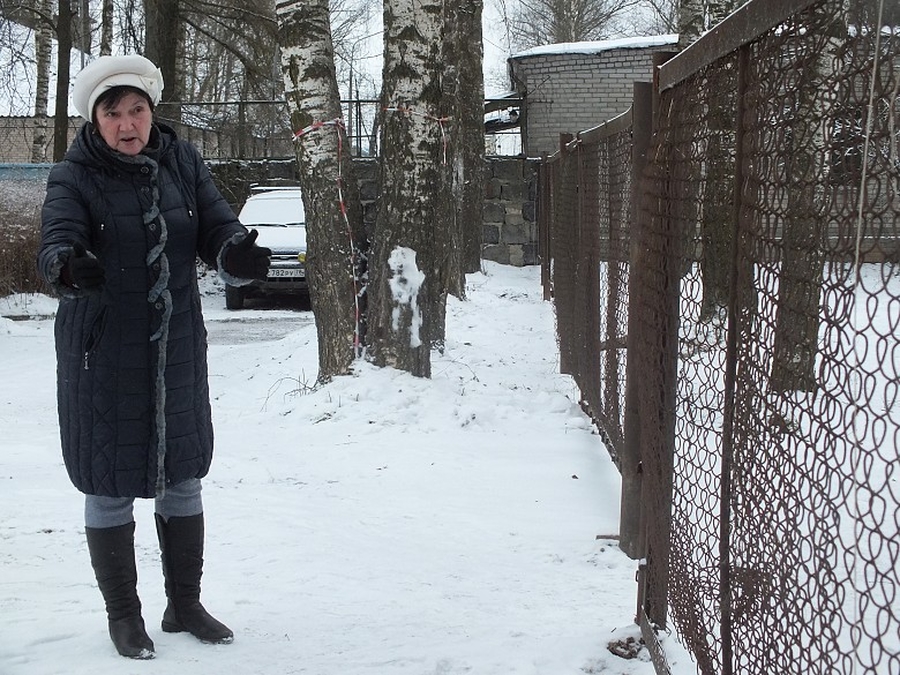 Жители Тойворово борются за  безопасность детской площадки