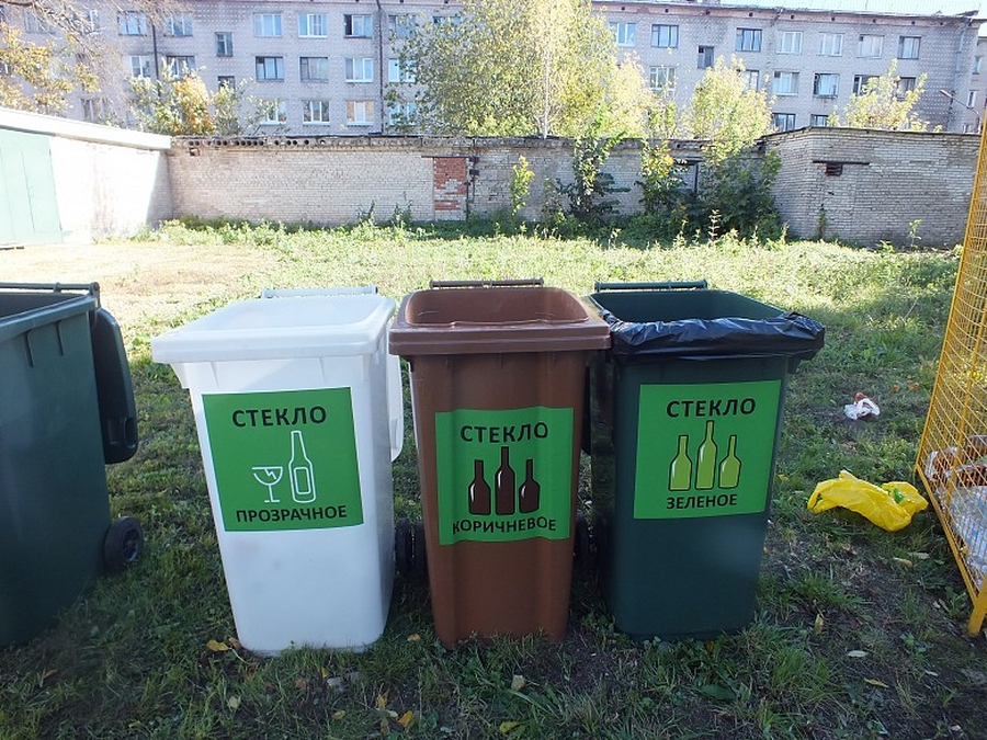 Гатчина активно внедряет раздельный сбор мусора