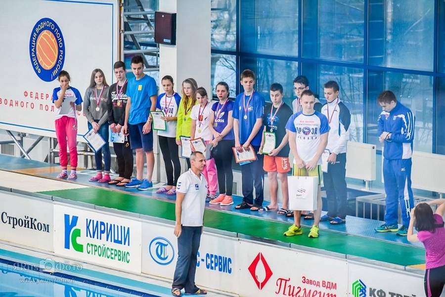 Гатчинские спортсмены - победители Первенства Ленобласти по плаванию в Киришах