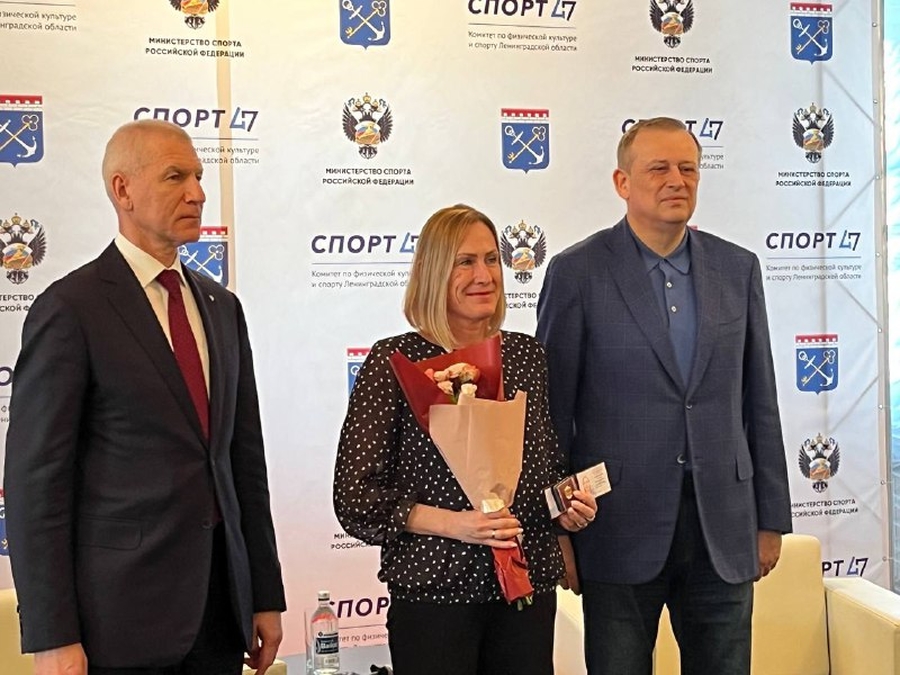 Министр спорта Матыцин встретился с губернатором Дрозденко в Гатчине