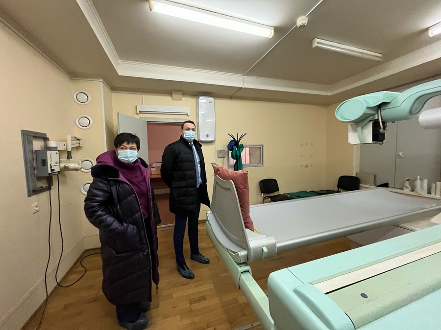Глава областного комздрава проинспектировал Таицкую и Вырицкую поликлиники