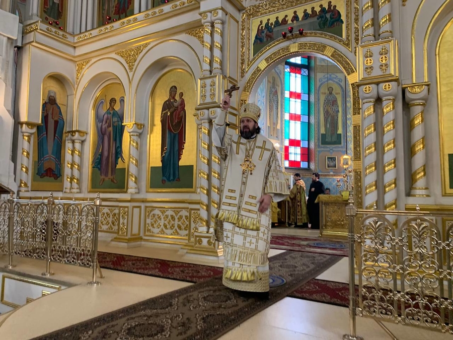 Епископ Гатчинский и Лужский Митрофан празднует день тезоименитства