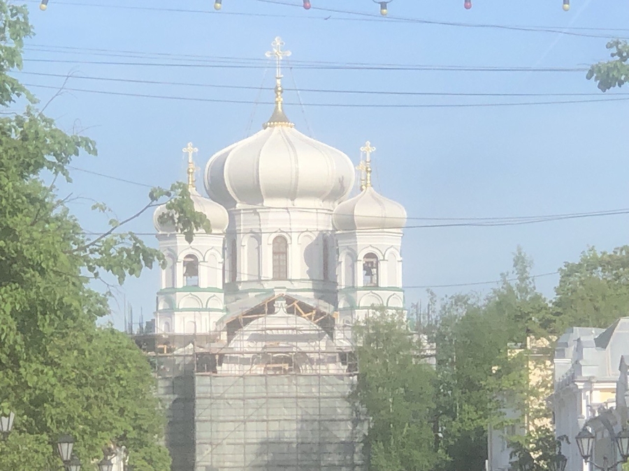 Завершен очередной этап реставрации Павловского собора в Гатчине