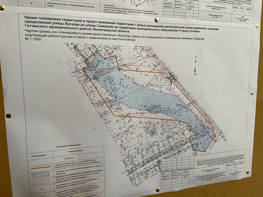 В Гатчине обсудили дорогу, которая свяжет микрорайоны Аэродром и Мариенбург 