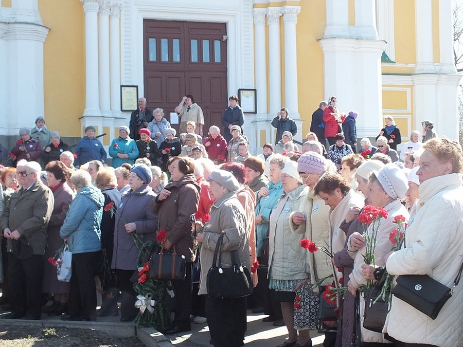 Международный день освобождения узников фашистских концлагерей отметили в Гатчине