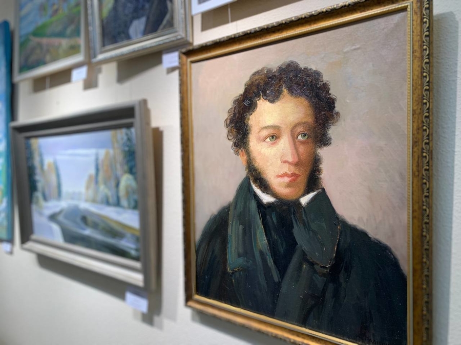 Гатчинские художники посвятили вернисаж Пушкину 