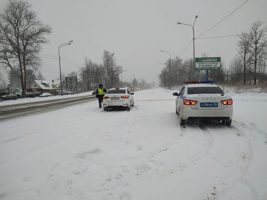 В Гатчинском районе прошли проверки на дорогах