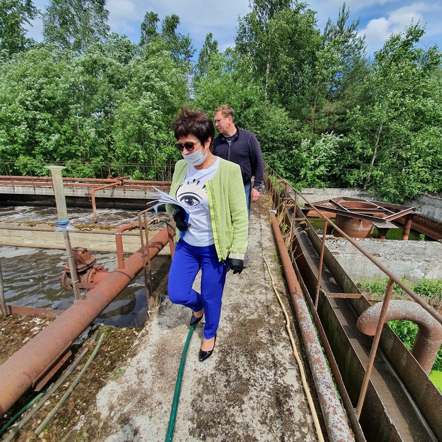 Очистные сооружения в Минах реконструируют за 100 млн рублей
