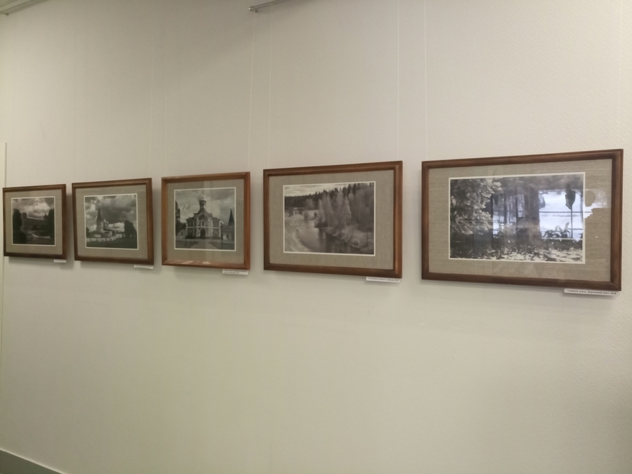 Выставка пикториальной фотографии показывает Гатчинский район в объеме 