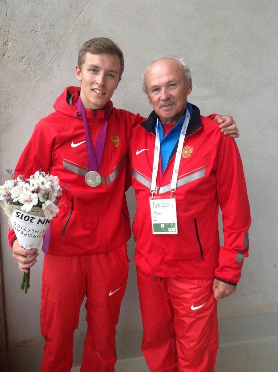 Гатчинский атлет Леонид Кобелев серебряный призер Первенства Европы
