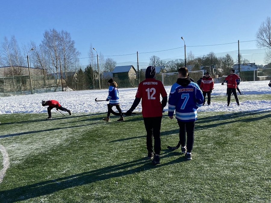 Юные хоккеисты из Гатчинского района поймали зиму