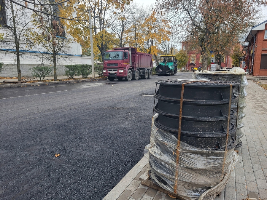 Завершены работы по ремонту теплотрассы на улице Красная