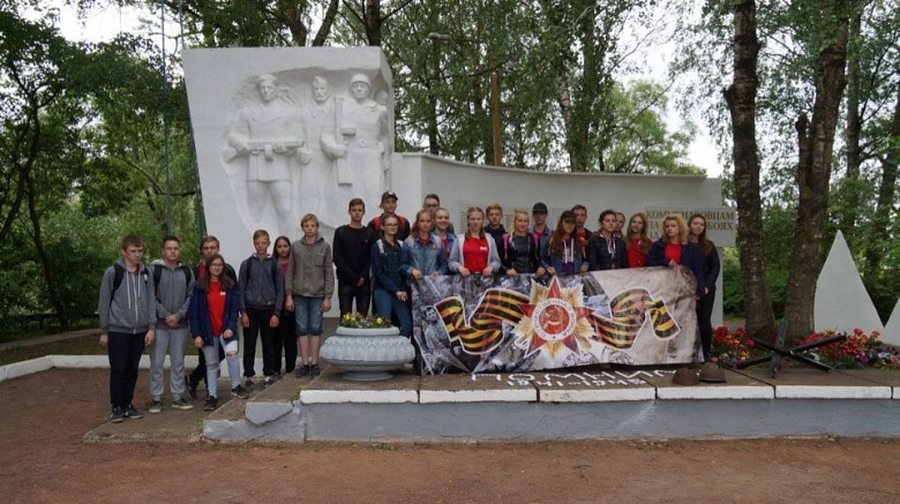 Волонтеры Победы Гатчинского района участвовали во Всероссийской акции