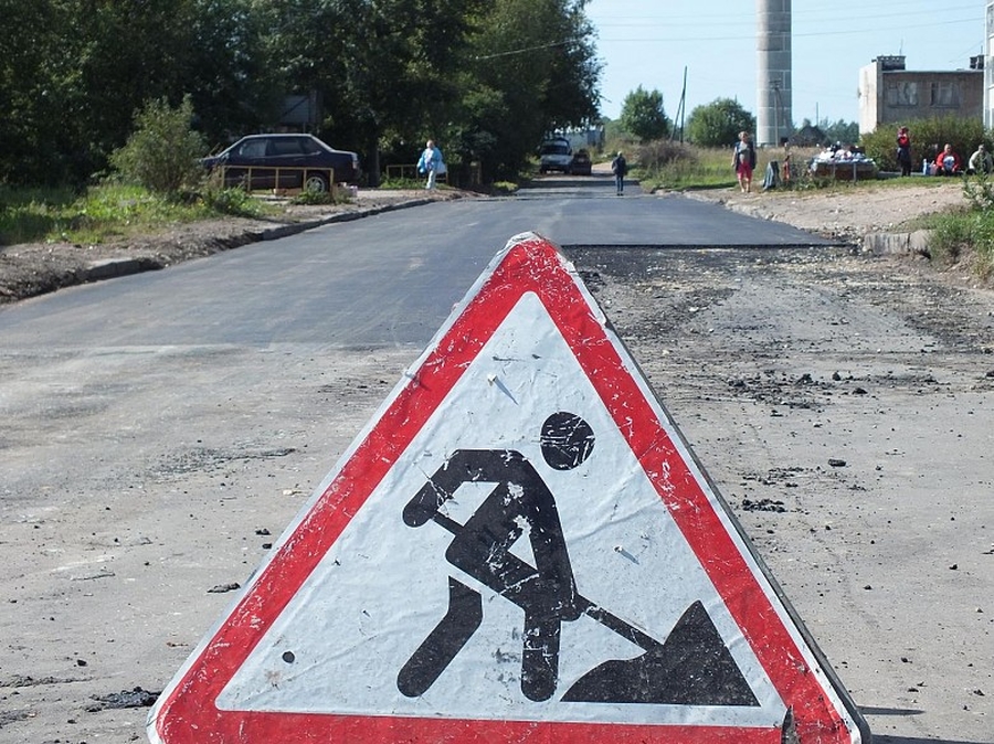 На федеральных трассах Ленобласти ведутся ремонтные работы