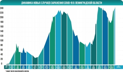 Коронавирусная статистика: + 26 в Гатчинском районе