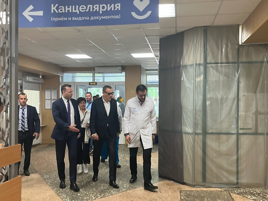 Александру Дрозденко показали новое отделение Гатчинской КМБ