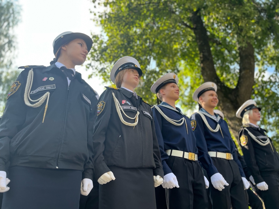 В Гатчине отметили День Военно-морского флота России