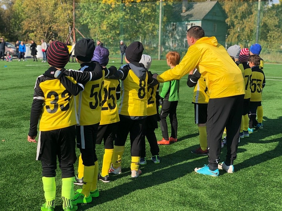 В Гатчинском районе растет юная смена футболистов