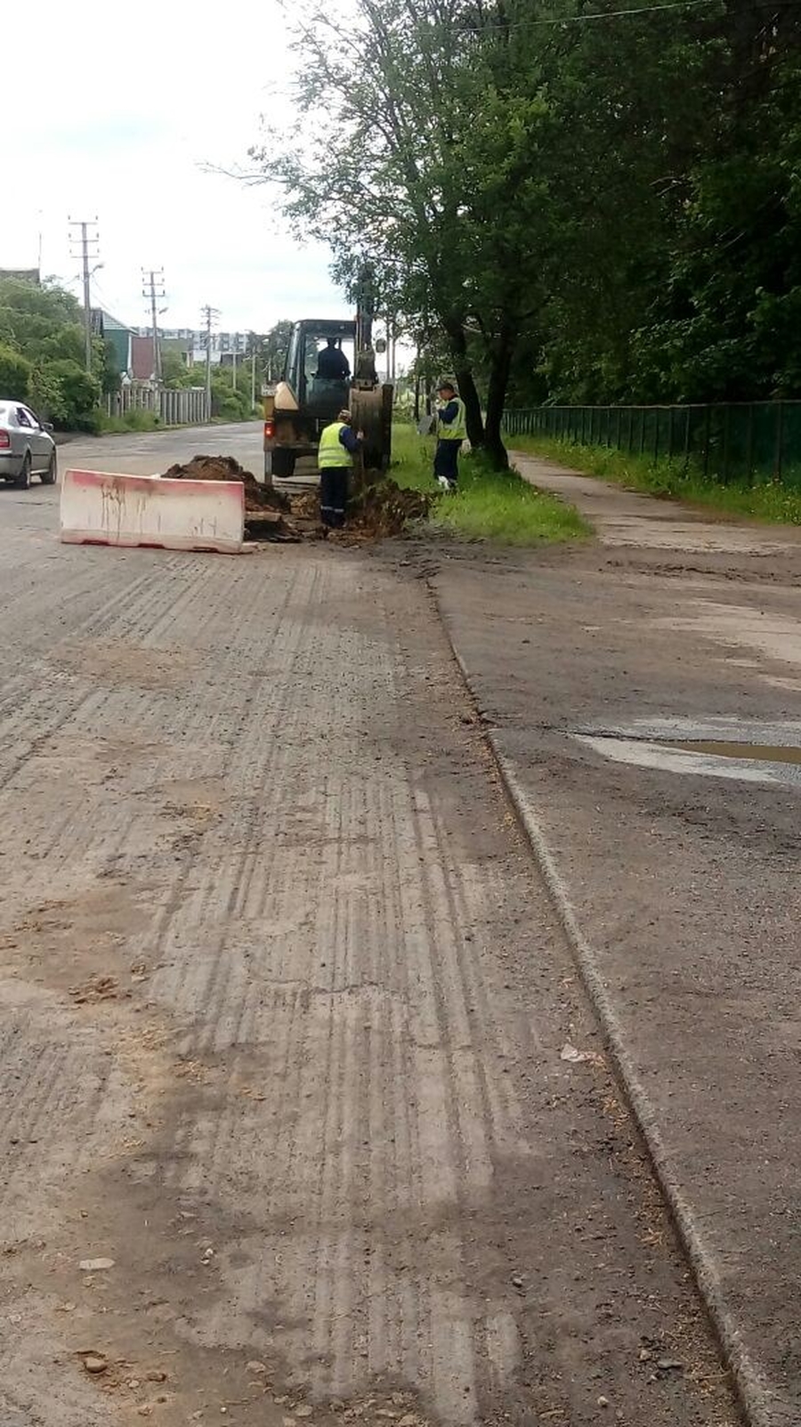 Начался ремонт улицы 120-й Гатчинской Дивизии