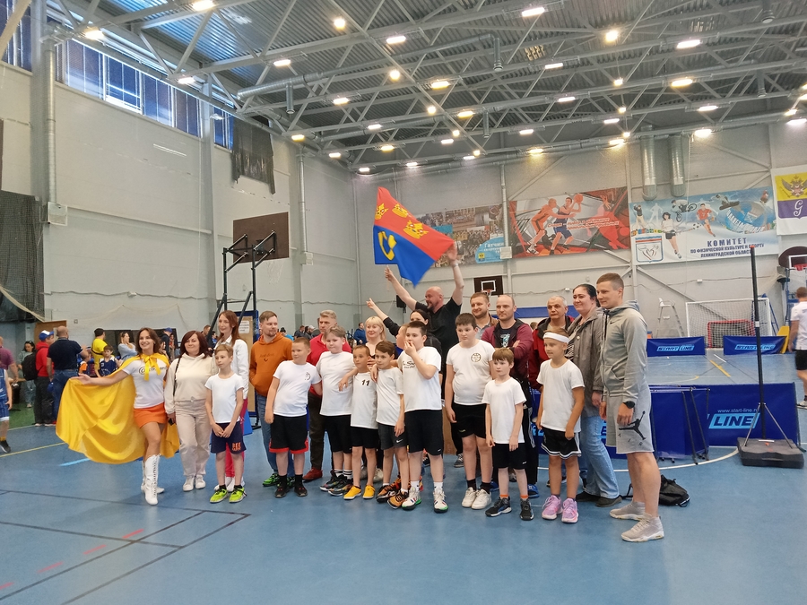 ФОТОРЕПОРТАЖ: Юные баскетболисты Ленобласти собрались на спортивный праздник в 