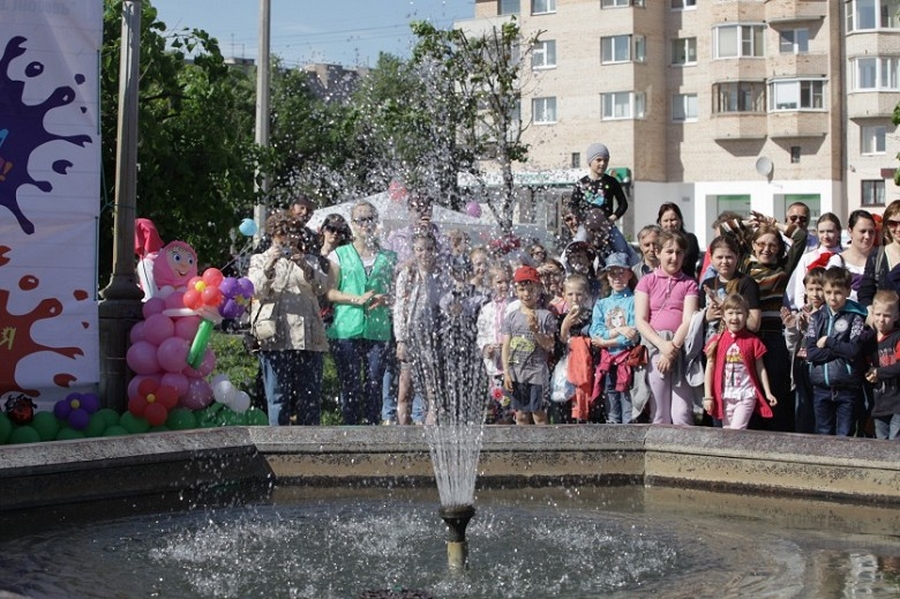 На бульваре по улице Рощинской открыли фонтан