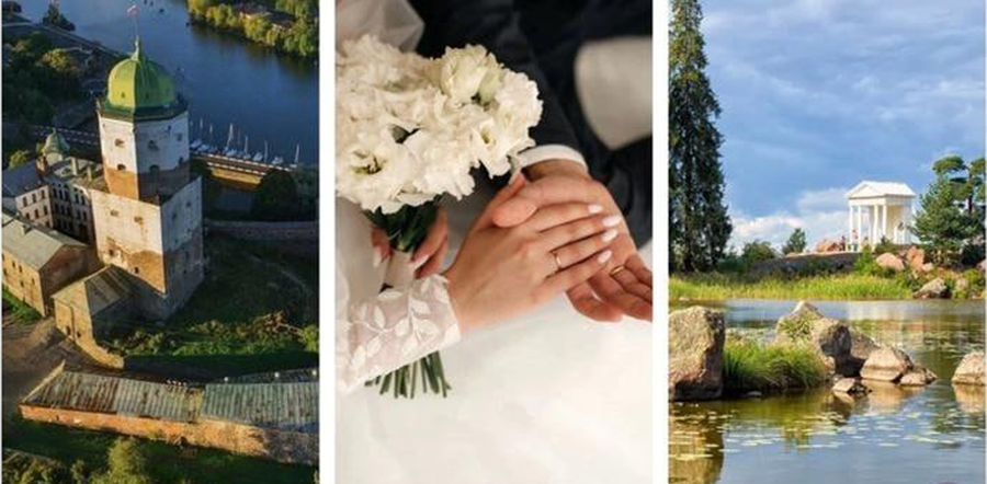 В Выборгском замке и парке Монрепо начнут проводить свадьбы