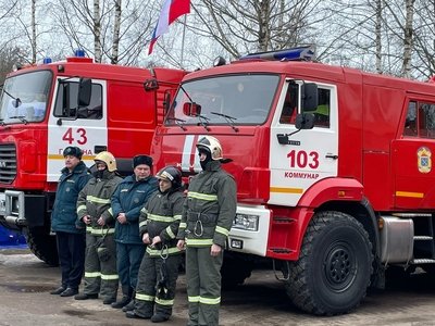 В Гатчине показали технику для борьбы с паводком