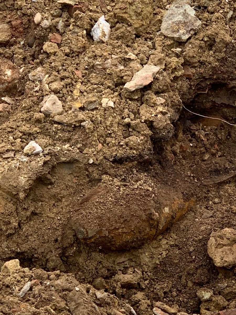 В Гатчине обнаружили два снаряда времен второй мировой войны