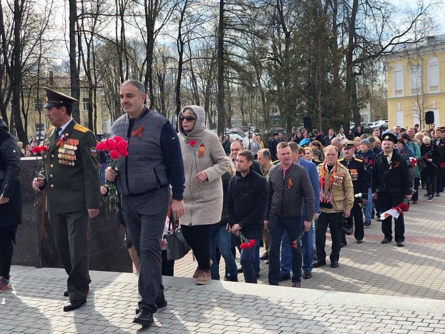 Гатчина вместе со всей страной праздновала День Победы