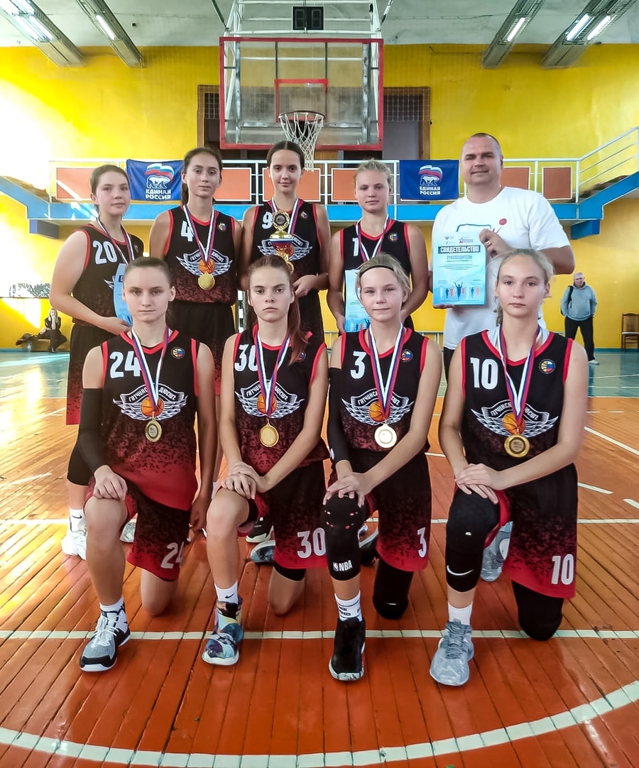 Гатчинские баскетболистки прославили Ленинградскую область