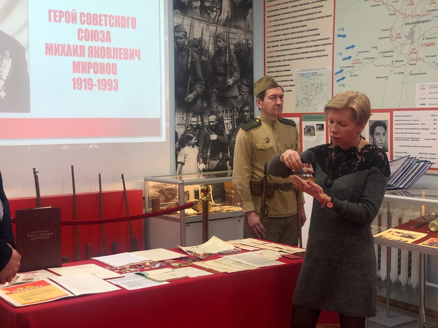 Музей Красногвардейского укрепрайона пополнился новыми экспонатами