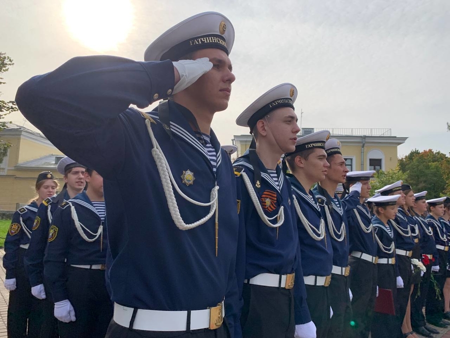 Сегодня прошло юбилейное посвящение в морские кадеты