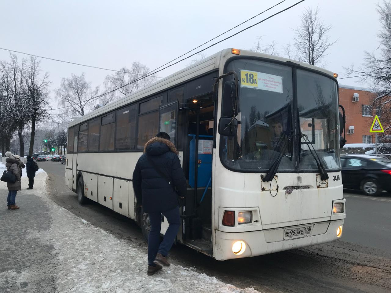 Работу автобусов на маршруте Гатчина-Петербург проверит областной комитет  по транспорту | 27.01.2022 | Гатчина - БезФормата