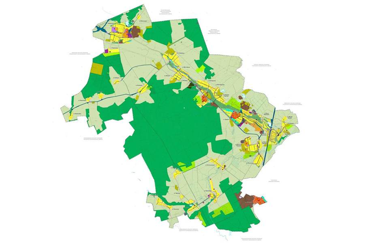 Карта градостроительного зонирования ленинградской области гатчинский район