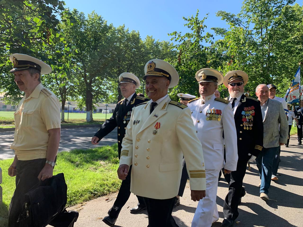 Гатчина отметила День военно-морского флота | 31.07.2023 | Гатчина -  БезФормата