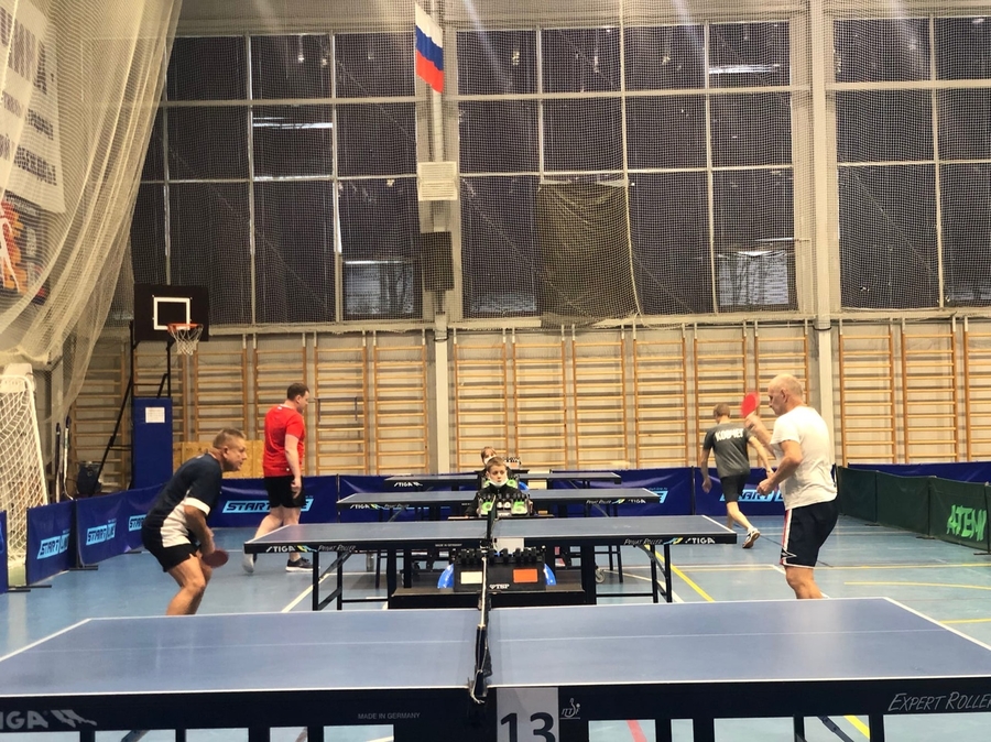 В Гатчине прошел турнир по настольному теннису