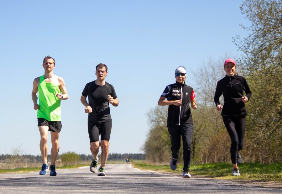 В Гатчине проходят бесплатные тренировки по бегу
